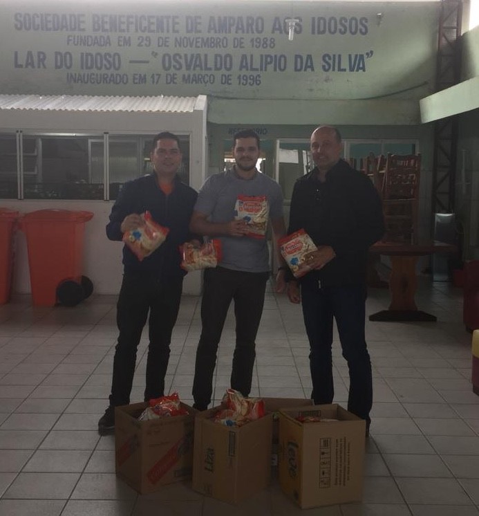 VT realiza doação para o Lar do Idoso Seu Doca