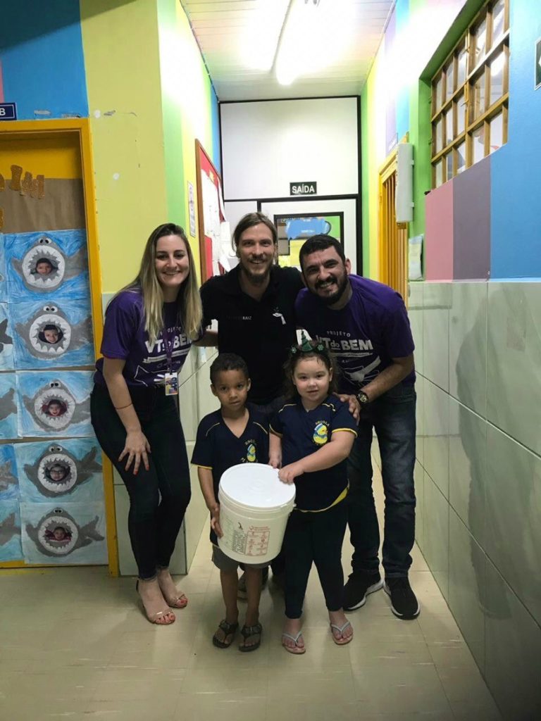 VT Realiza doação de composteira para Creche Pé de Pilão em Porto Alegre