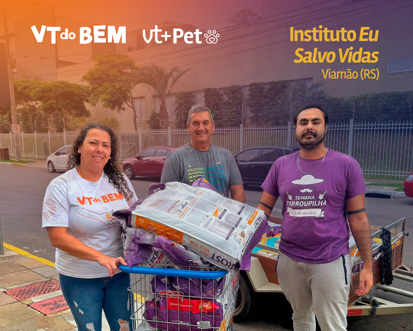 VT+ Pet:  Instituto Eu Salvo Vidas