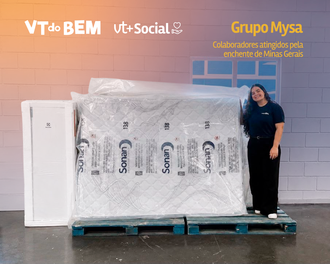 VT+ Social: colaboradores do Grupo Mysa