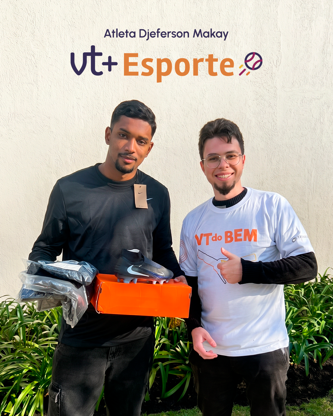 VT+ Esporte: Djeferson Makay